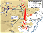 Map of the Battle of Leuthen - December 5, 1757 - The Fix