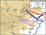 Map of the Battle of Leuthen - December 5, 1757 - The Kill