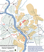 Battle of the Brandywine - Map