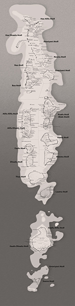 Maldive Islands Map 2009