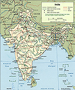Map of India 2001
