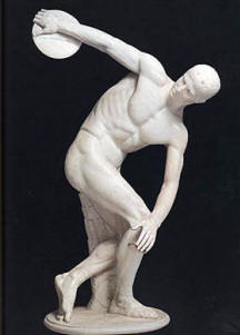 Myron's Discus Thrower With Correct Head