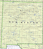 1990 New Mexico Counties