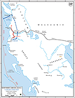 Roman Civil War: Antony's Arrival 48 BC