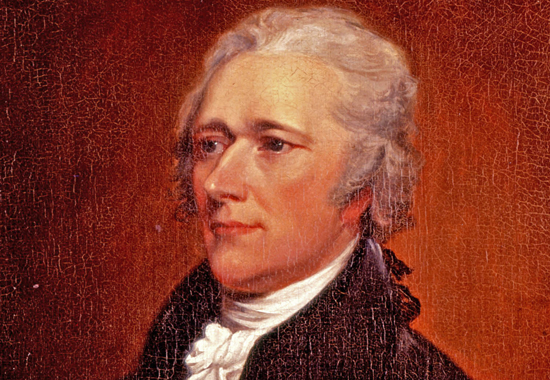Alexander Hamilton 1755 (?) - 1804