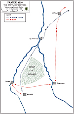 Battle of Poitiers: Positioning - MAP