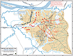 Map of the Battle of Shiloh - April 6, 1862