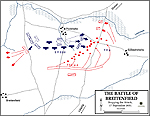 Map of the Battle of Breitenfeld - September 17, 1631 - Stopping the Attack