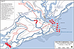 Map of the American Revolution: Campaigns 1780
