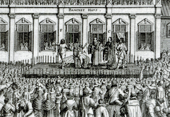 EXECUTION OF CHARLES I BEFORE THE BANQUET HOUSE AT WHITEHALL