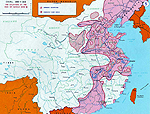 Map of China 1945
