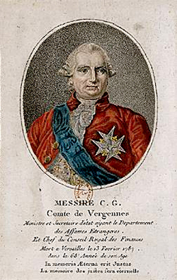 Messire C.G. Comte de Vergennes