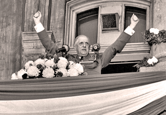 "LONG LIVE FRENCH CANADA" - CHARLES DE GAULLE ON THE ROLL 1967