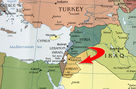 Dead Sea Map Location
