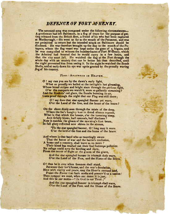 Defence of Fort McHenry - Key's Poem