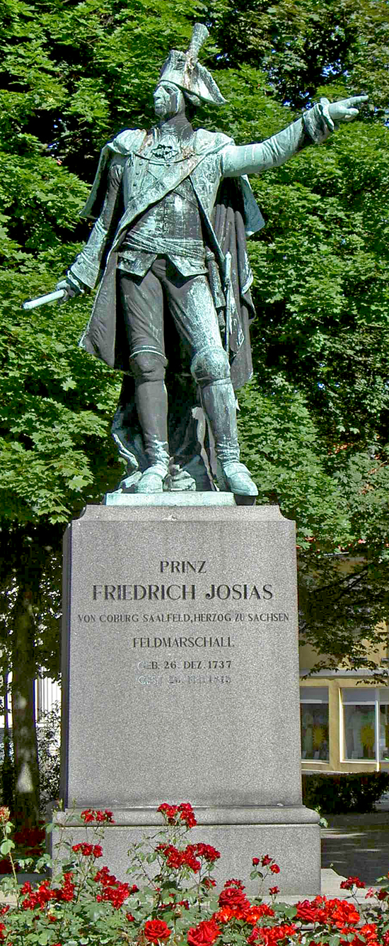 Friedrich Josias' Monument at Coburg, Germany