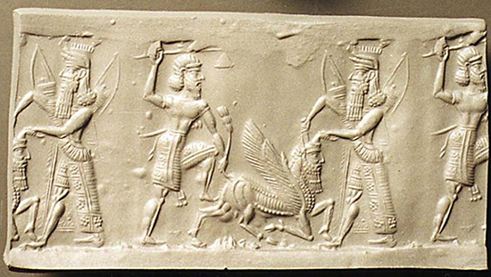 Gilgamesh Cylinder Seal Impression