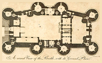 Ground Plan of the Bastille