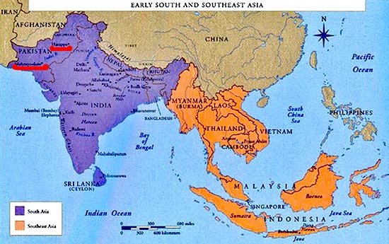 Harappa and Mohenjo-Daro, Indus Valley