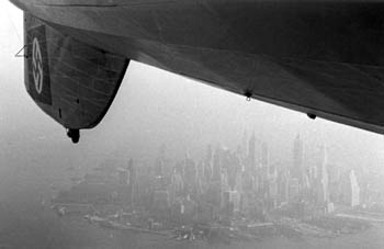 Hindenburg over New York