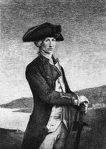 CAPTAIN HORATIO NELSON IN 1781, AGED TWENTY-TWO