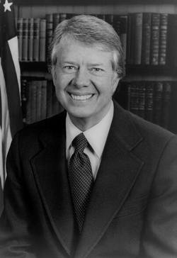 Jimmy Carter, born 1924