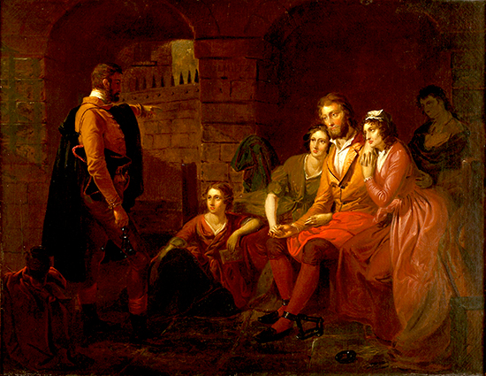 Lafayette in Prison at Olmütz, 1795-1797