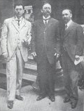 The Maderos: Gustavo, Francisco Sr. and Francisco Jr.