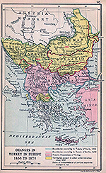 Map of Vojvodina 1867-1992