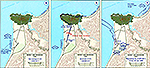 History Map of Beirut and Environs 1958.