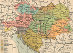 Map of Austria Hungary 1911