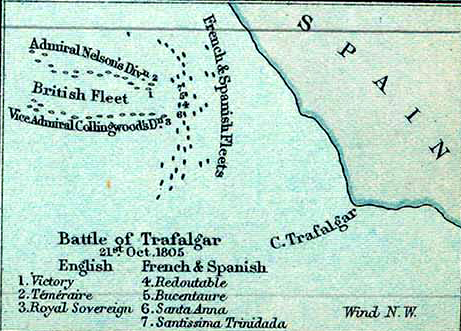 Battle of Trafalgar - October 21, 1805