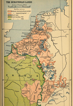 Burgundian Lands 1435 and 1493