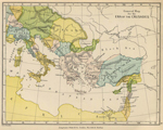 History Map: The Era of the Crusades, 1095 - 1272.
