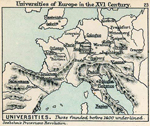 Universities of Europe in the 16th Century 