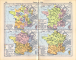 France in 1789. The "Gouvernements", The Generalities or Intendancies, The Salt Tax, and Laws and Courts.