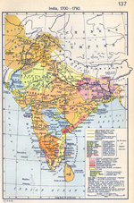 India 1700-1792