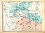 Germany, illustrating the Silesian and Seven Years' Wars