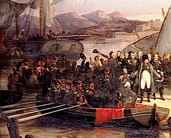 Refusing to be exiled just yet: Napoleon Leaves Elba  February 26, 1815