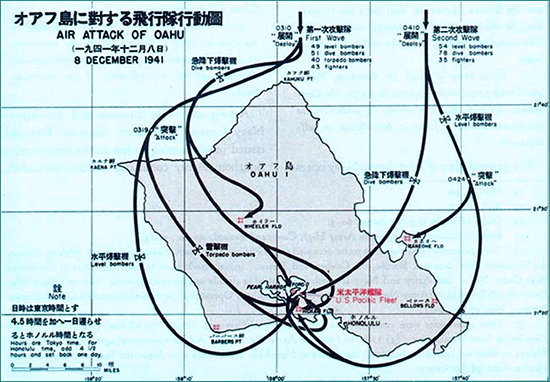 Pearl harbor world war 2 timeline