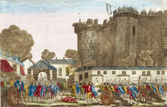 Fall of the Bastille July 14, 1789