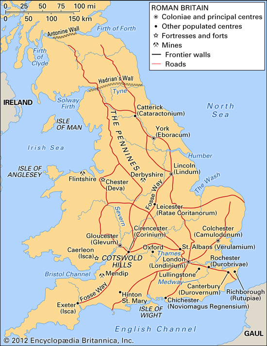 The Island of Britain AD 450-600  Map of britain, Roman britain, History