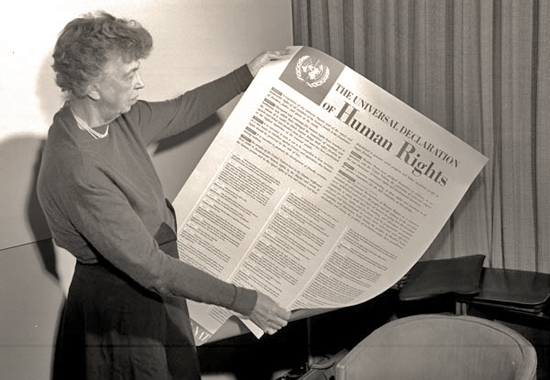 Eleanor Roosevelt - The Universal Declaration of Human Rights