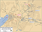 Map of the Santiago Campaign: July 1, 1898