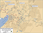 Map of the Santiago Campaign: July 14, 1898