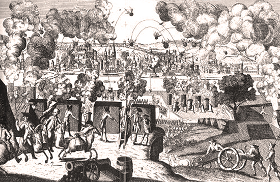 Bombardment of Mainz (Mayence) — October 1792