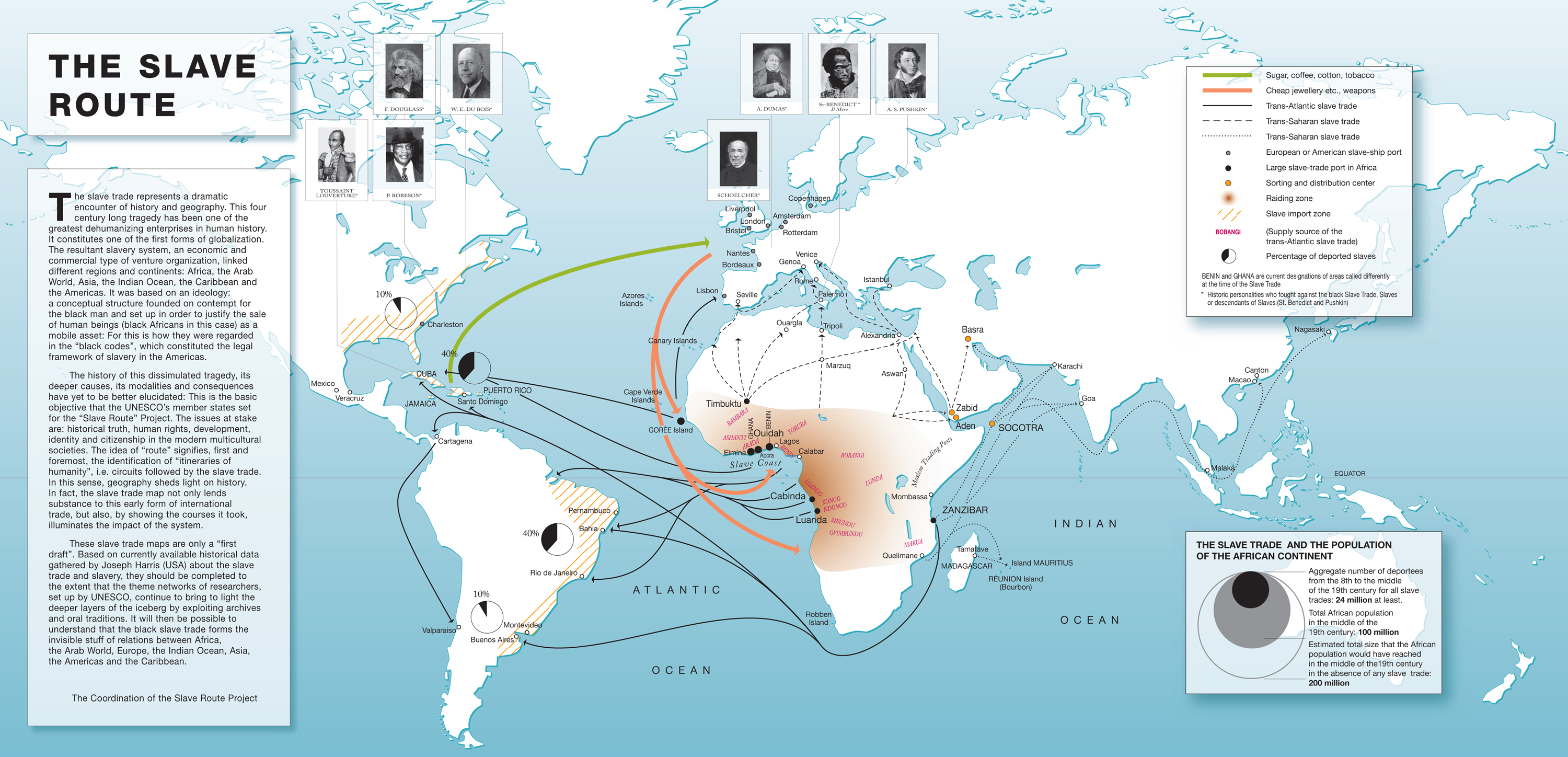 blank slave trade map