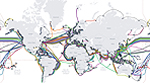Submarine Cables World Map 2023