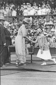 Suzanne Lenglen, Queen Mary