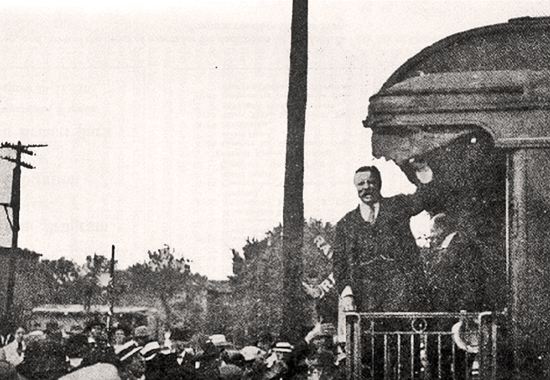 THEODORE ROOSEVELT AT OSAWATOMIE, KANSAS - 1910